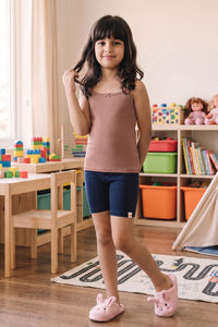 Zivame Girls Solid Undershorts (Pack of 2) - Navy Peony — thumbnail 3